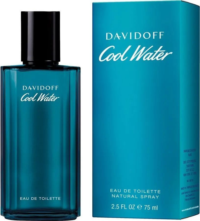 Davidoff Cool Water мужская туалетная вода 75 мл #1