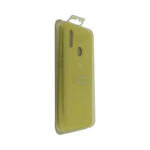 Чехол Huawei P Smart (2019), Silicone Cover, цвет желтый #1