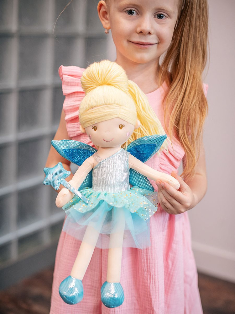 Игрушка для девочек мягкая кукла фея балерина MAXITOYS #1