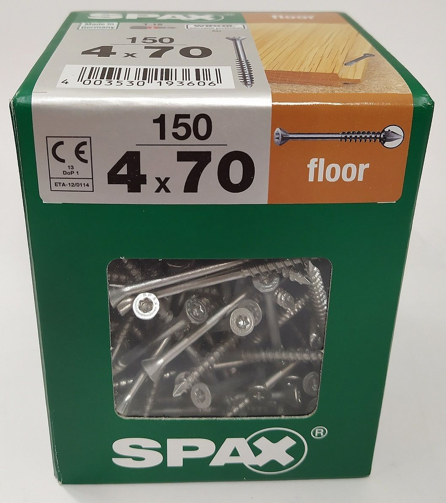 Spax Шуруп 4 x 70 мм 1 шт. 0.45 кг. #1