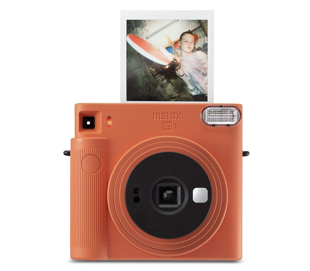 Фотоаппарат моментальной печати Fujifilm Instax Square SQ1, печать снимка 62x62 мм, оранжевая терракота #1