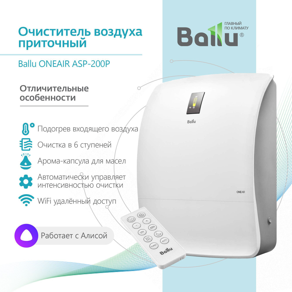 Ballu Очиститель воздуха ASP-100_39 #1