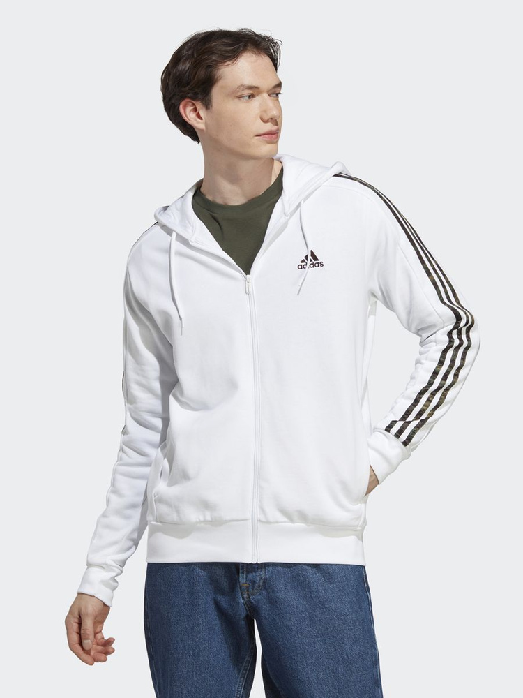 Худи adidas Sportswear M 3S Ft Fz Hd #1