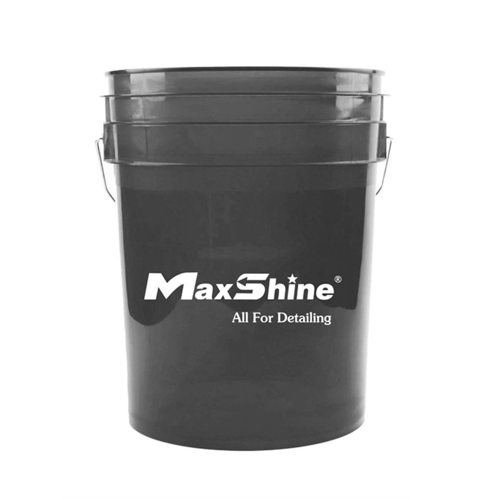 MaxShine Detailing Bucket Ведро для мойки прозрачное, черное, 20л #1