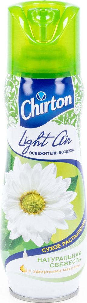 Освежитель воздуха Chirton / Чиртон Light Air спрей Натуральная свежесть с эфирными маслами сухое распыление #1