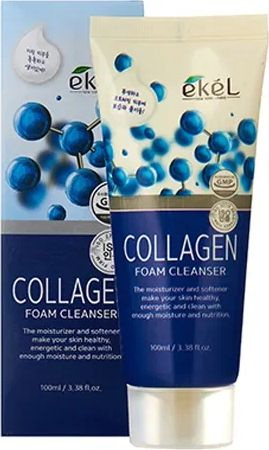 EKEL / Экель Foam Cleanser Collagen Пенка для умывания очищающая с коллагеном 100мл / уход за кожей лица #1