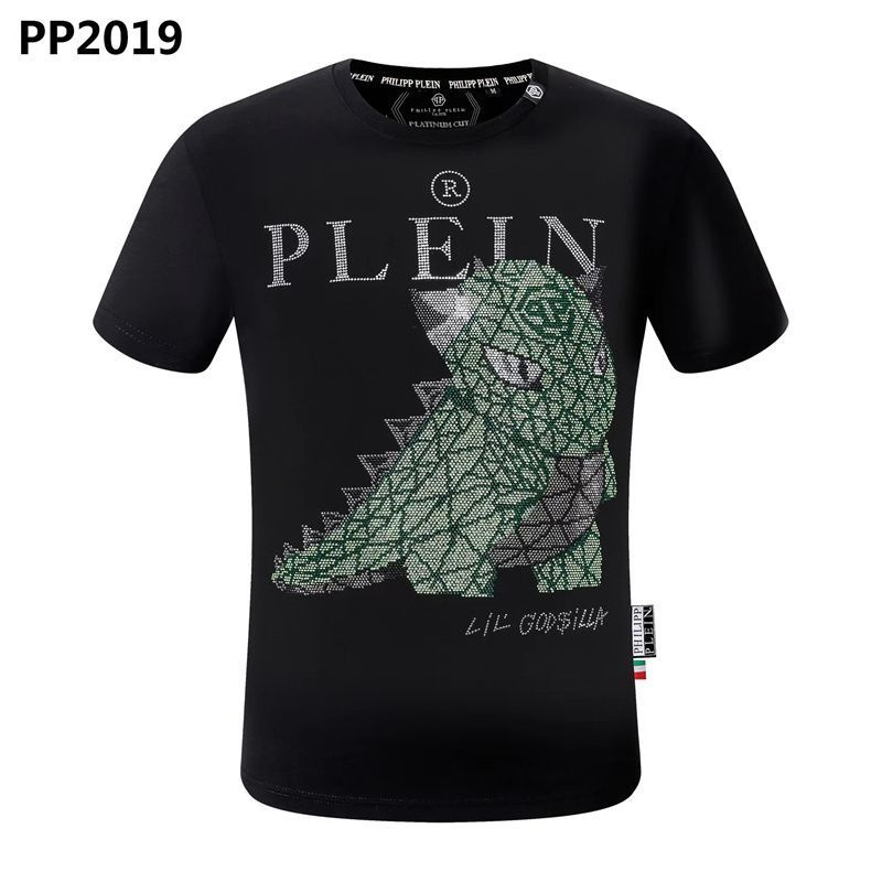 Футболка PHILIPP PLEIN, размер 48, цвет черный, Хлопок - купить по ...