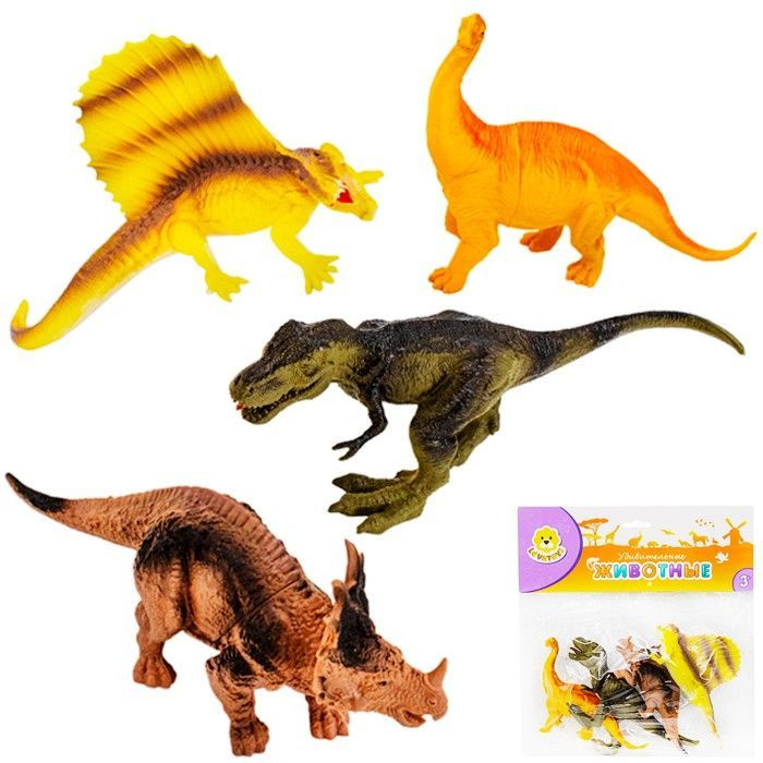 Набор динозавров / Игровой набор "Удивительные животные"  #1