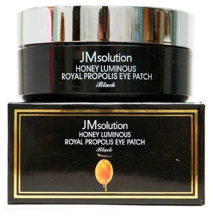 JM Solution Гидрогелевые патчи для глаз Honey Luminous Royal Propolis Eye Patch, 60 шт в уп  #1