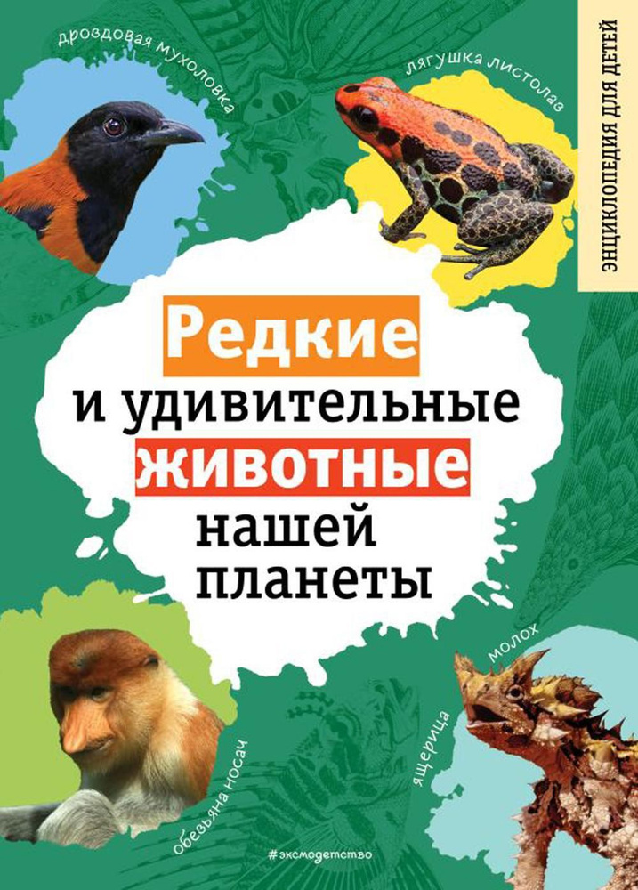 Редкие и удивительные животные нашей планеты. Энциклопедия для детей  #1