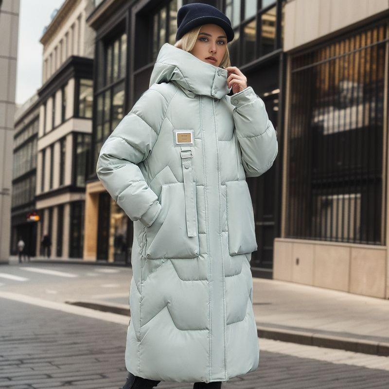 New balance sales long puffer jacket