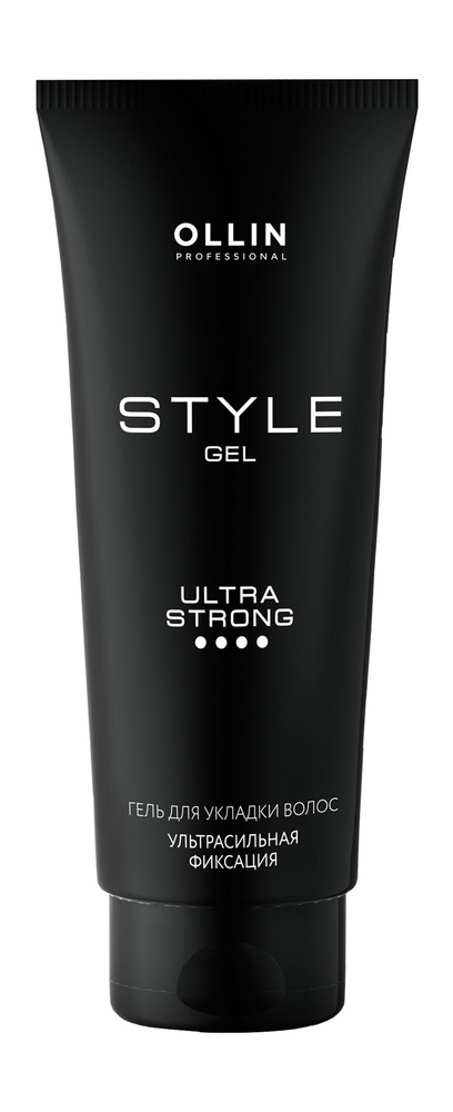 Гель для укладки волос ультрасильной фиксации / Ollin Professional Style Ultra Strong Gel  #1