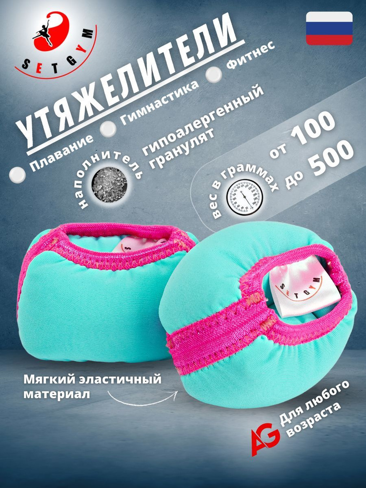 SETGYM Утяжелители 2шт  , 0.2 кг #1