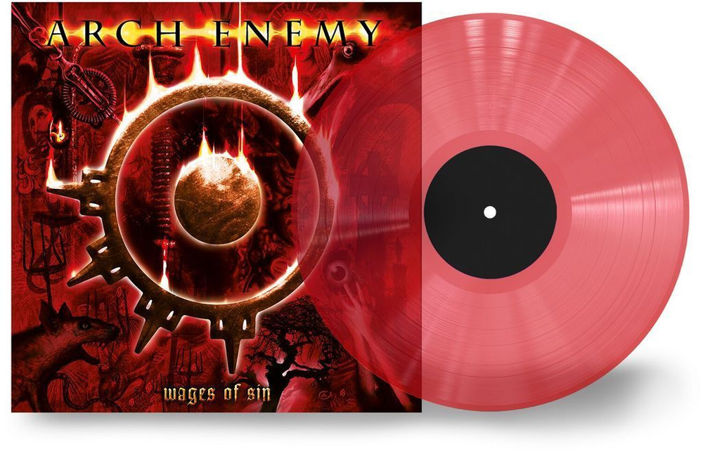 Arch Enemy - Wages of sin LP Red Виниловая пластинка #1