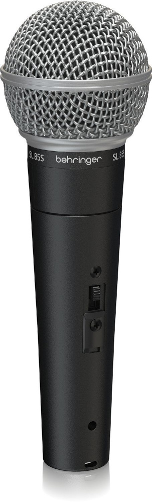BEHRINGER SL 85S вокальный динамический микрофон с кнопкой включения, диаграмма направленности - кардиоида #1