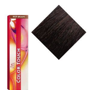 Профессиональная оттеночная краска для волос Wella Professionals Color Touch 4/77 горячий шоколад  #1