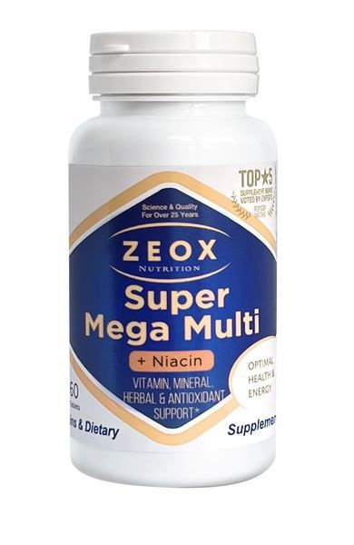 Zeox Nutrition Супер мега мульти SuperMega Multi, 60 таблеток массой 1350 мг  #1