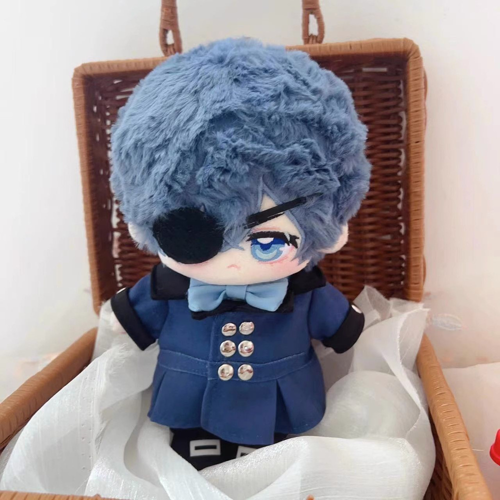 Аниме Мягкие Игрушки Тёмный дворецкий / Black Butler ,Плюшевая  Куклаигрушка, 20 СM -kpa - купить с доставкой по выгодным ценам в  интернет-магазине OZON (1325745153)