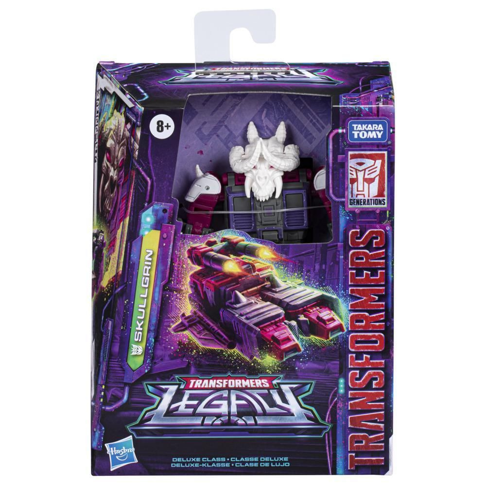 Трансформеры игрушки Hasbro Transformers Generations Legacy Deluxe Class Skullgrin (14cm) F3029  #1