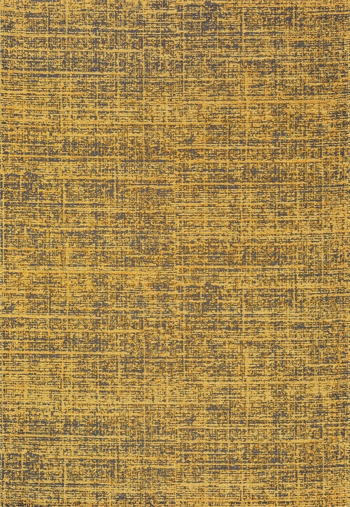 Ekocarpet Ковер Atlas - желтый килим с атласным отливом и бархатным ворсом, на пол в спальню, в прихожую #1