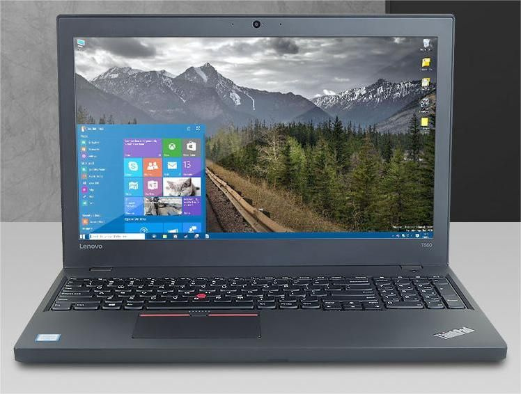 Lenovo T560 Ноутбук 15.6", Intel Core i7-6600U, RAM 16 ГБ, SSD, Intel HD Graphics 520, Windows Pro, черный, #1