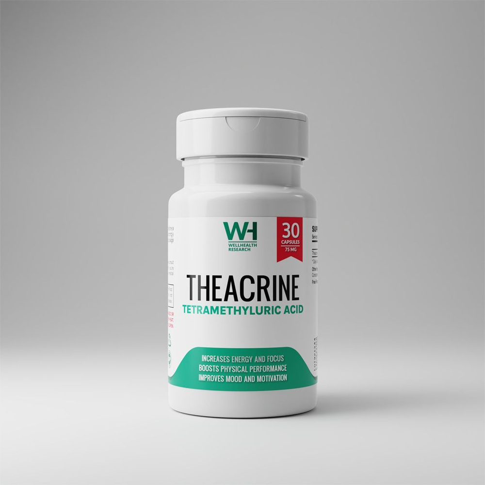 Well-Health Research THEACRINE Теакрин 30 капсул #1