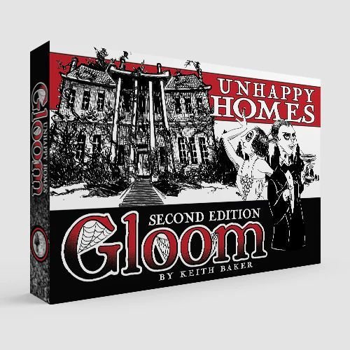 Настольная игра Gloom: Unhappy Homes (2 издание) на английском языке  #1