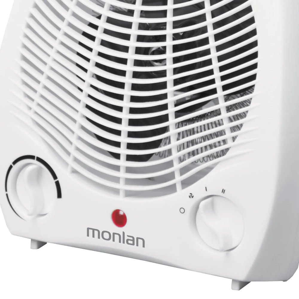 Тепловентилятор спиральный электрический Monlan MTV-20 с механическим термостатом, 2000 Вт  #1