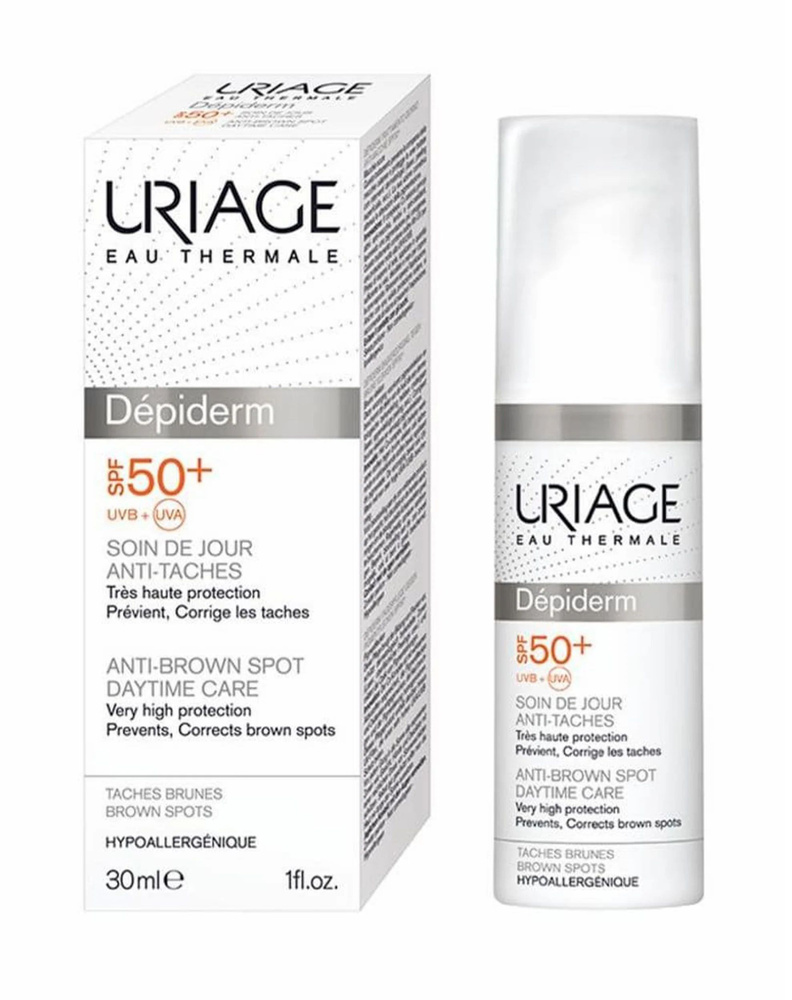 URIAGE Средство против пигментных пятен Depiderm Anti-Brown Spot Deytame Care SPF 50+  #1