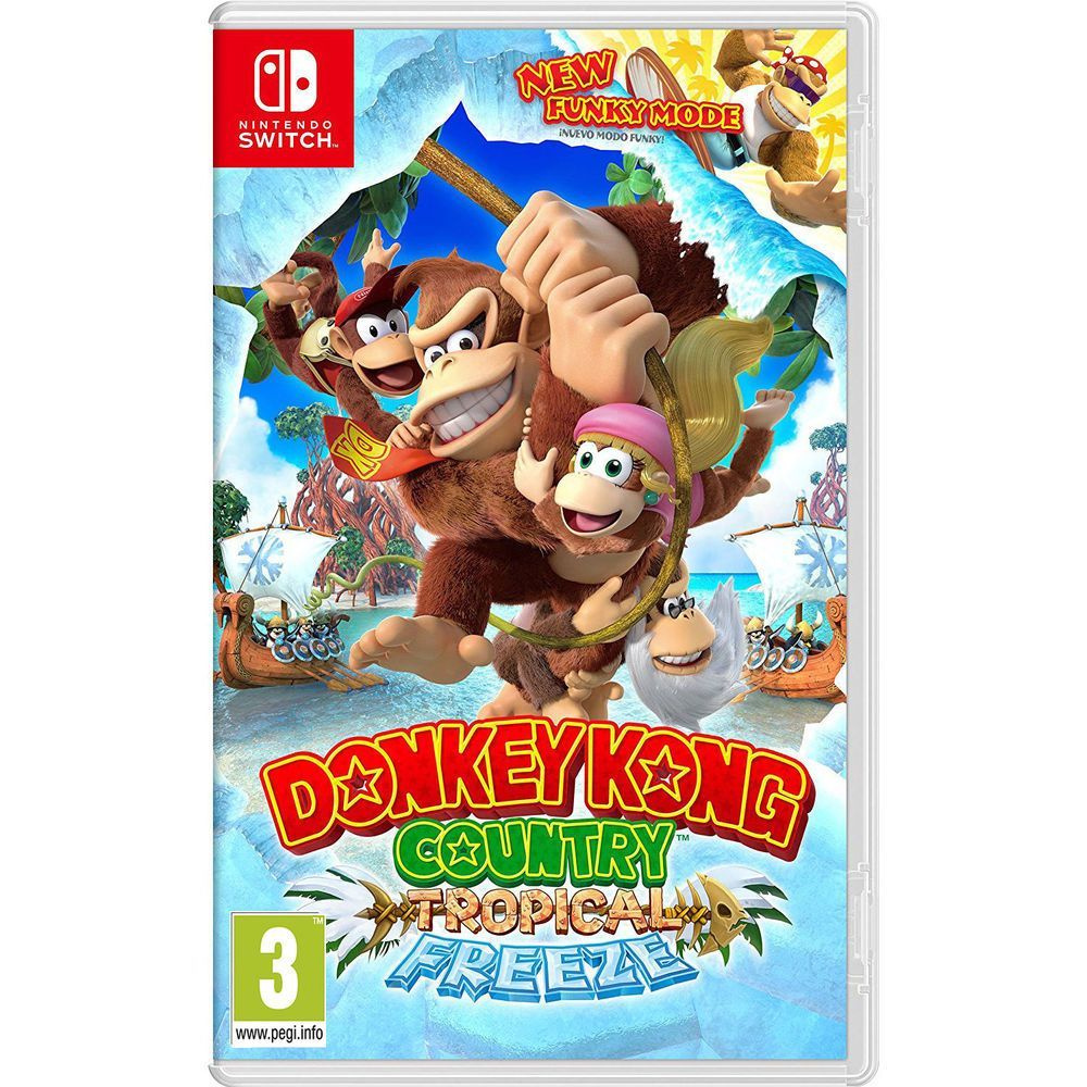 Игра Donkey Kong Country: Tropical Freeze для Nintendo Switch, картридж #1