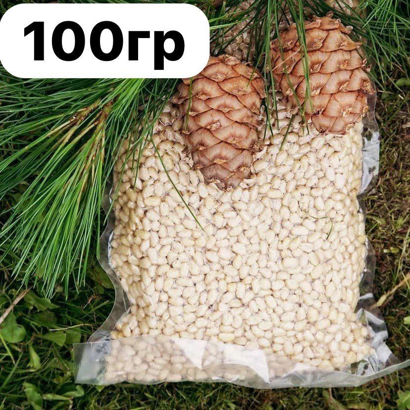 Орех кедровый очищенный 100 гр/ Ядро кедрового ореха 100 гр  #1