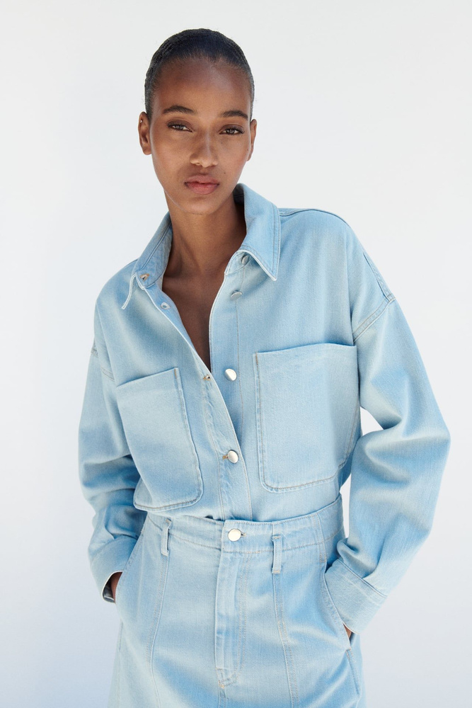 Куртка джинсовая Zara - купить с доставкой по выгодным ценам в интернет ...