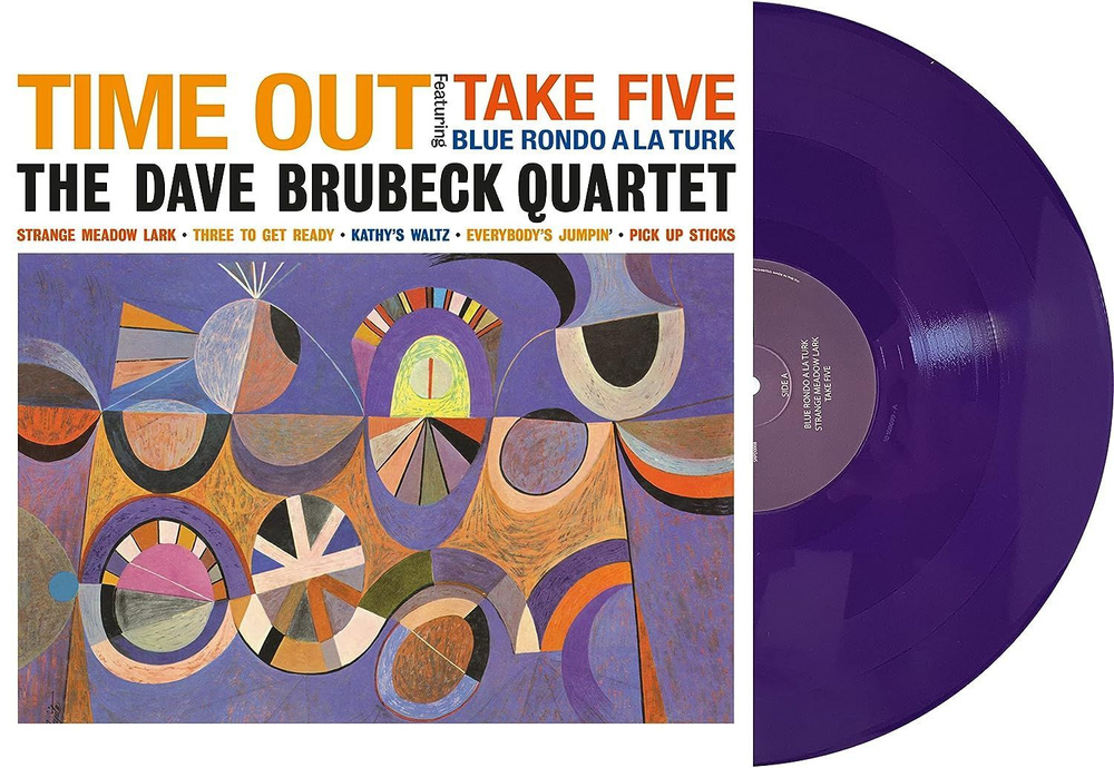 Виниловая пластинка Dave Brubeck. Quartet Time Out. Purple (LP) #1