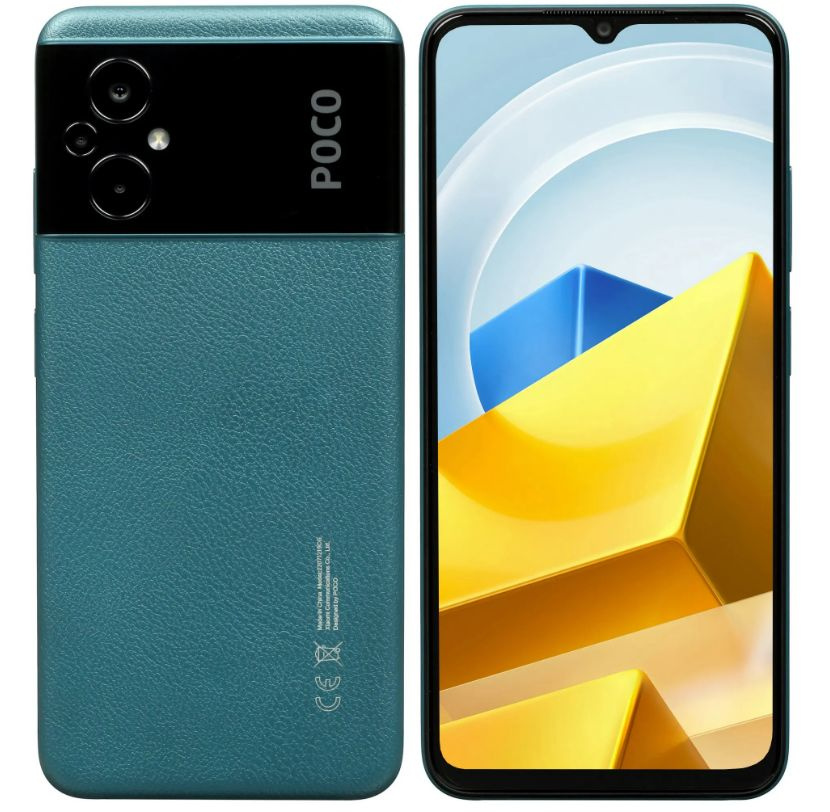 Poco Смартфон 6,58" M5 128 ГБ (M5) зеленый 6/128 ГБ, зеленый #1