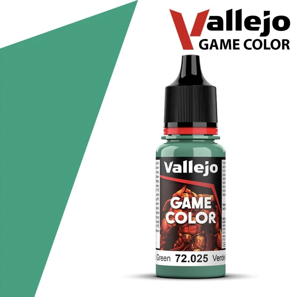 Краска для сборных моделей Vallejo, серия Game Color, цвет 72.025 Foul Green  #1