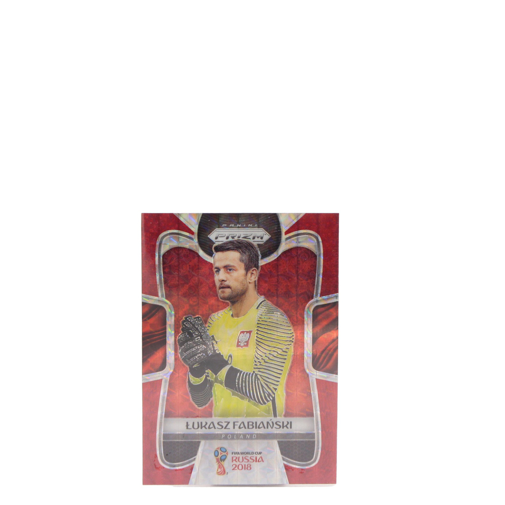 Коллекционная карточка Panini FIFA World CUP Russia 2018 - #153 Lukasz Fabianski - Red Mosaic - S0340 #1