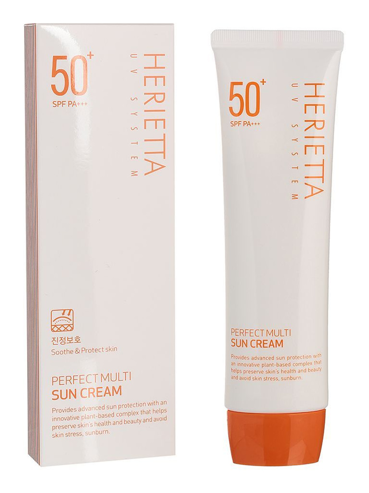 WELCOS Kwailnara Солнцезащитный крем Herietta Perfect Multi Sun Cream SPF50 + PA +++, 90г  #1
