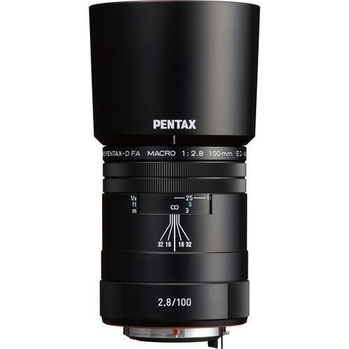 Объектив HD Pentax-D FA Macro 100mm f/2.8 ED AW (черный) #1