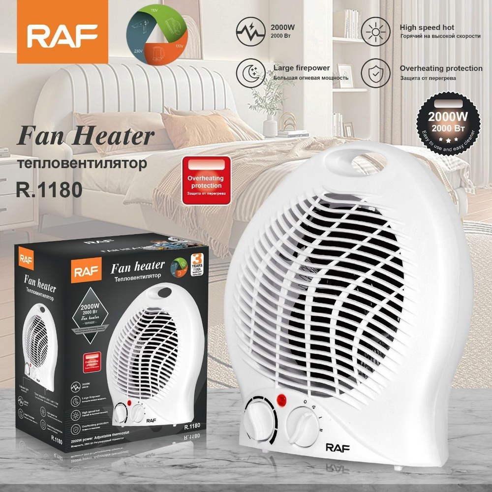 Тепловентилятор Fan heater RAF R.1180 #1
