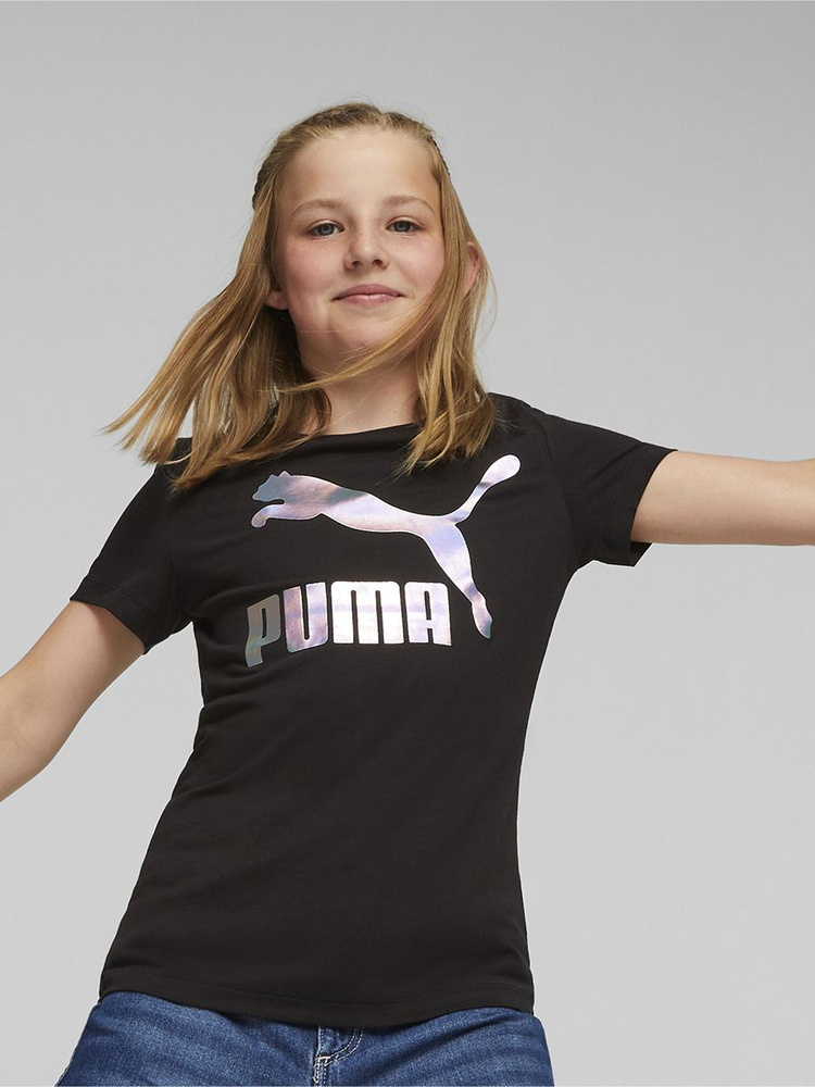 Футболка PUMA Classics Iridescent Logo Tee #1