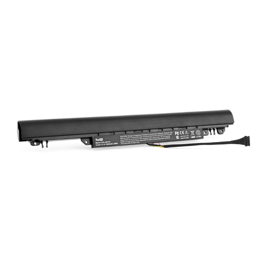 TopON Аккумулятор для ноутбука Lenovo 2200 мАч, (L15C3A03, L15S3A02, L15L3A03)  #1