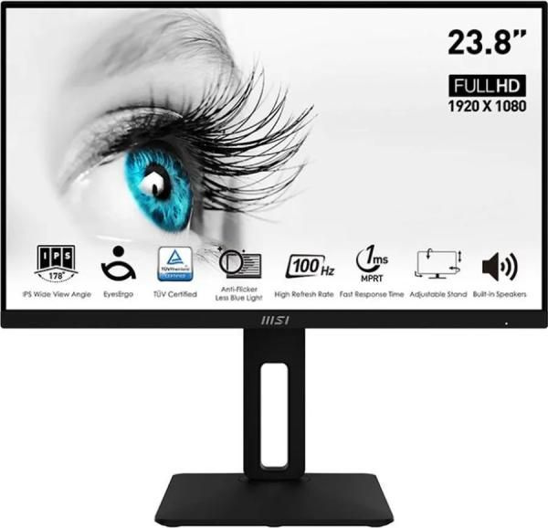 MSI 24" Монитор Pro MP242AP, черный #1