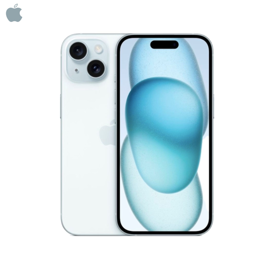 Apple Мобильный телефон Apple iPhone 15 128 Gb, голубой #1