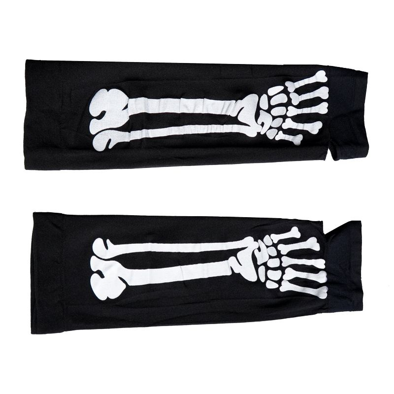 Перчатки "Руки скелета"/36 см/2 шт. #1