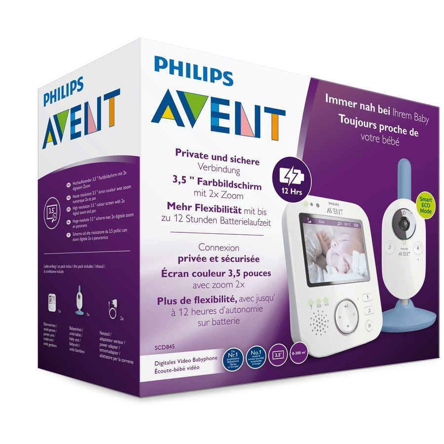 Видеоняня Philips Avent SCD845/26 Video-Babyphone #1