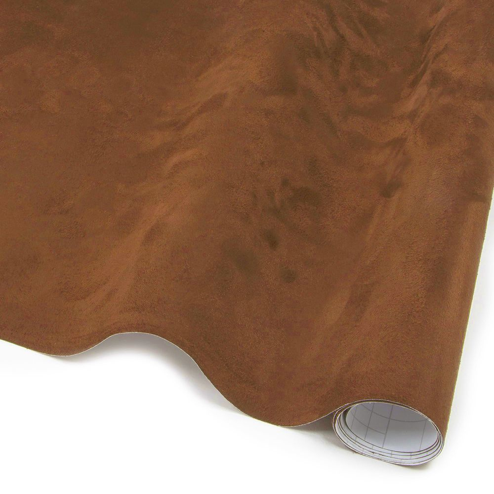 Самоклеящаяся алькантара коричневая (1,52 x 0,5 м.) #1