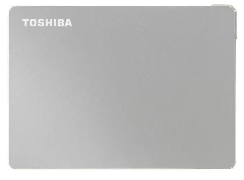 Toshiba 1 ТБ Внешний жесткий диск Canvio Flex HDTX110ESCAA (HDTX110ESCAA), серебристый  #1