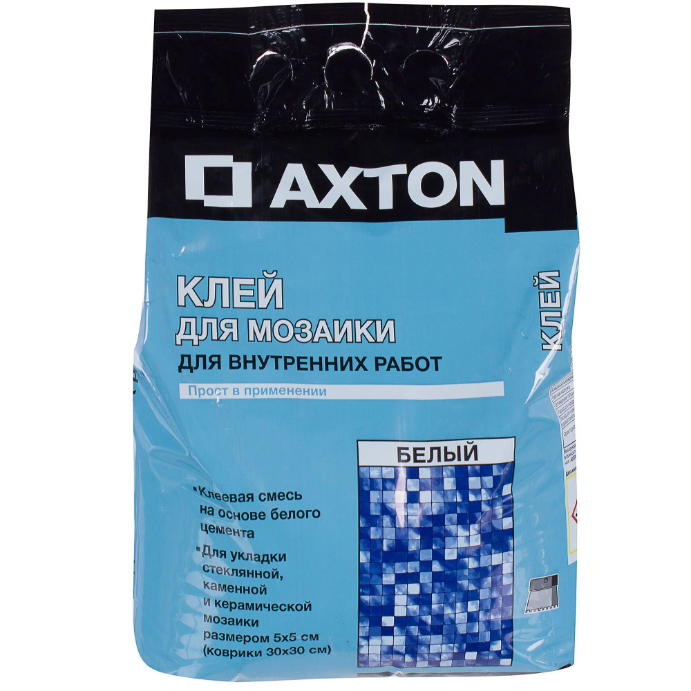Axton Клей для плитки клей плитка_белый 5 кг #1