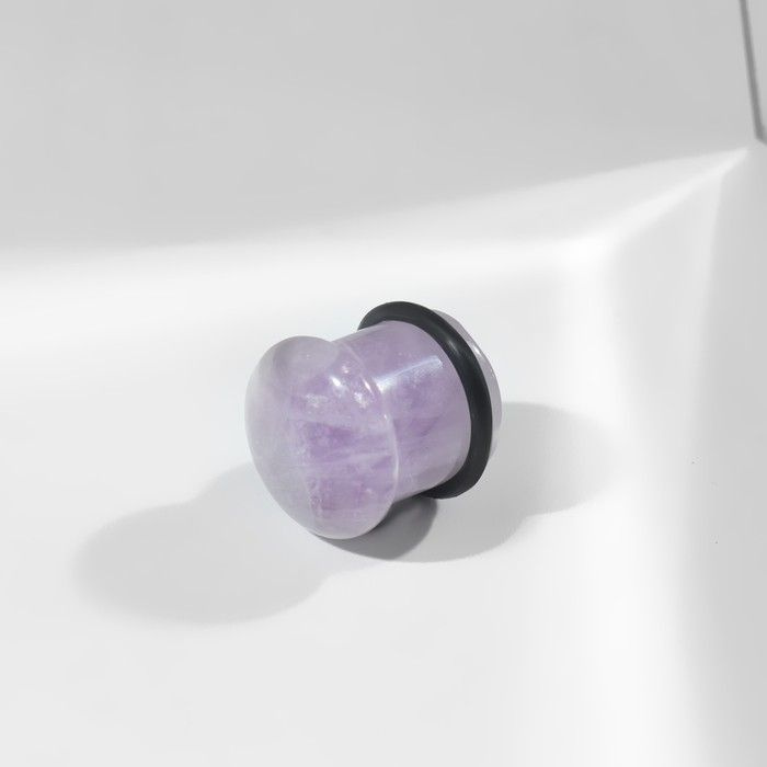 Тоннель Аметист , d 10 мм, цвет фиолетовый #1