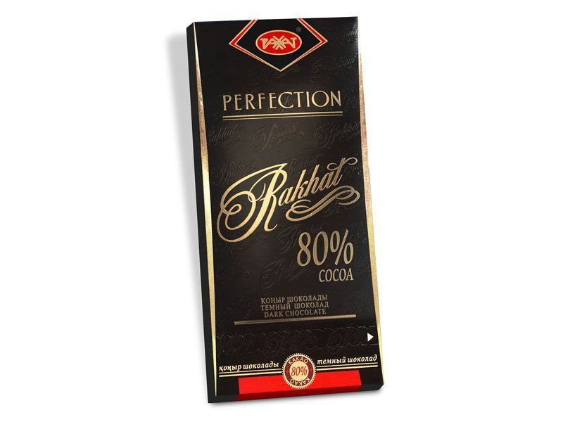 Шоколад темный Рахат 80% 100 гр. (Бокс 20шт) #1